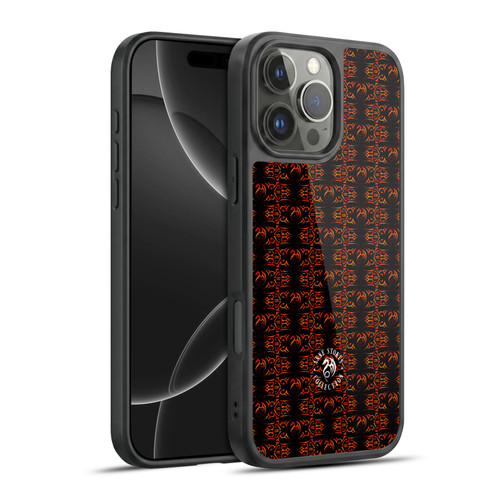 Anne Stokes Fire Tribal Motif Dragon Pattern Gel Armour Case For Apple iPhone 16 Pro Max