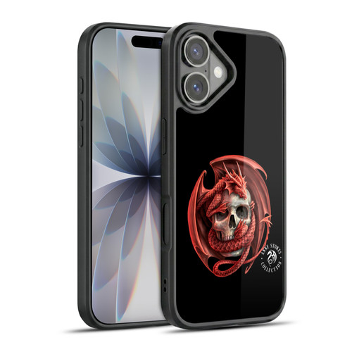 Anne Stokes Fire Tribal Dragon And Skull Gel Armour Case For Apple iPhone 17