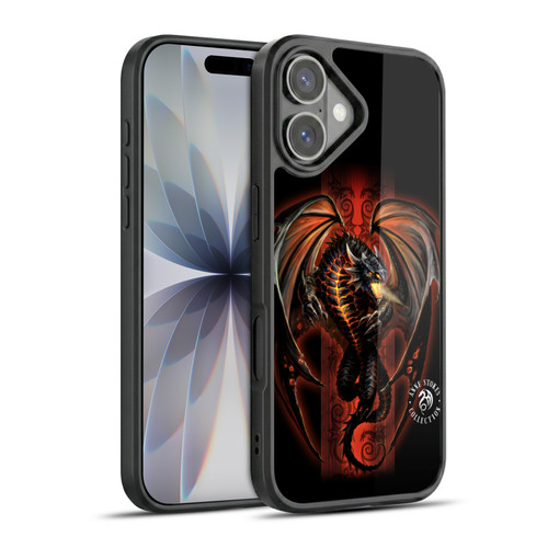 Anne Stokes Fire Tribal Lava Dragon Gel Armour Case For Apple iPhone 17
