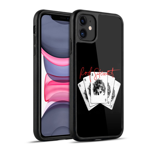 Rod Stewart Art Poker Hand Gel Armour Case For Apple iPhone 11