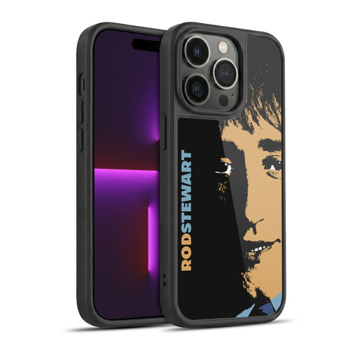 Rod Stewart Art Yesterday Retro Gel Armour Case For Apple iPhone 14 Pro