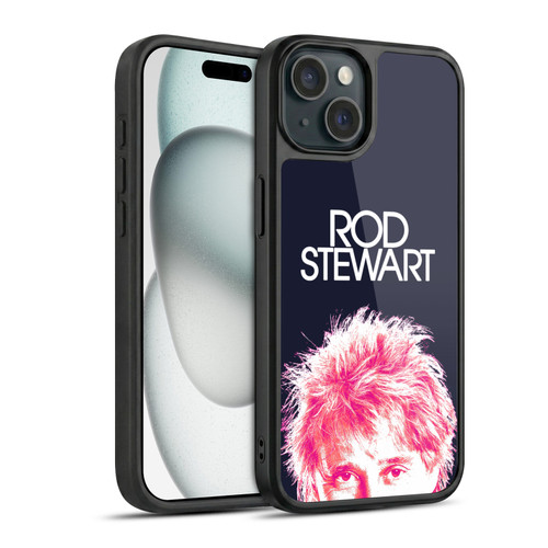 Rod Stewart Art Neon Gel Armour Case For Apple iPhone 15