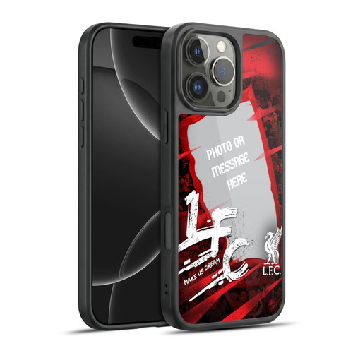 Custom Customised Personalised Liverpool Football Club Liverpool Fc Make Us Dream Banner Gel Armour Case For Apple iPhone 16 Pro Max