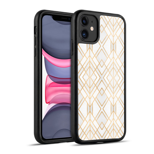 Elisabeth Fredriksson Geometric Design And Pattern Golden Geo Gel Armour Case For Apple iPhone 11
