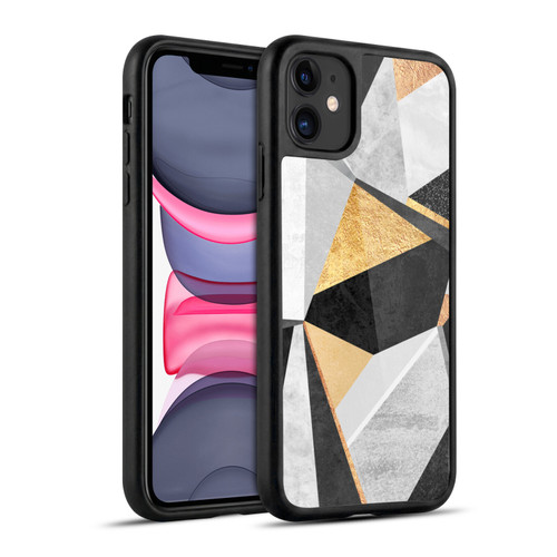 Elisabeth Fredriksson Geometric Design And Pattern Geometry Gold Gel Armour Case For Apple iPhone 11
