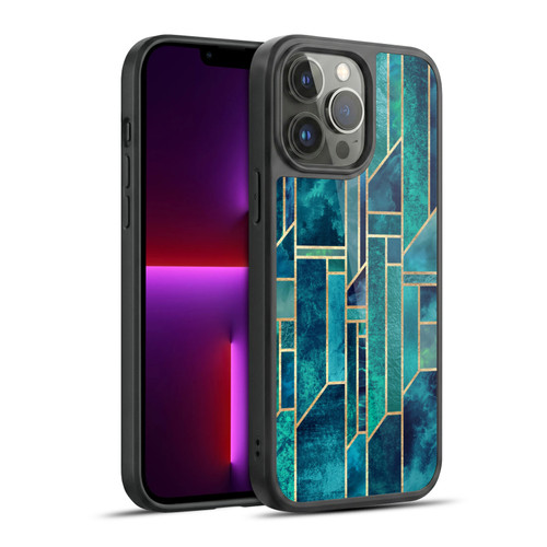 Elisabeth Fredriksson Geometric Design And Pattern Blue Skies Gel Armour Case For Apple iPhone 13 Pro Max