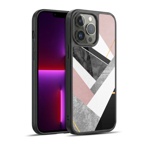 Elisabeth Fredriksson Geometric Design And Pattern Lines And Layers Gel Armour Case For Apple iPhone 13 Pro Max