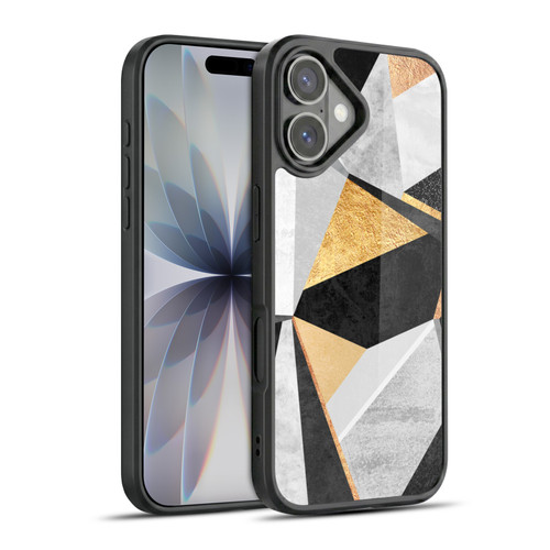 Elisabeth Fredriksson Geometric Design And Pattern Geometry Gold Gel Armour Case For Apple iPhone 17