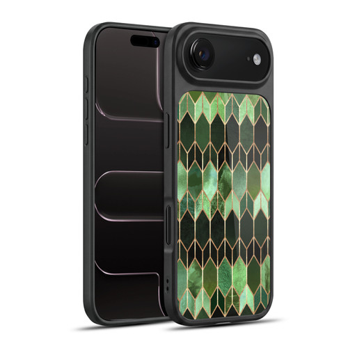 Elisabeth Fredriksson Geometric Design And Pattern Green Stained Glass Gel Armour Case For Apple iPhone 17 Air
