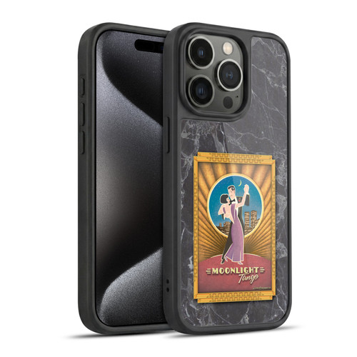 Larry Grossman Retro Collection Moonlight Tango Gel Armour Case For Apple iPhone 15 Pro