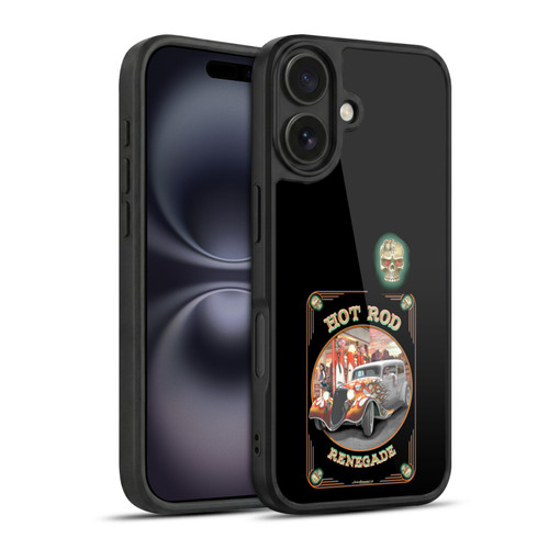 Larry Grossman Retro Collection Hot Rod Renegade Gel Armour Case For Apple iPhone 16