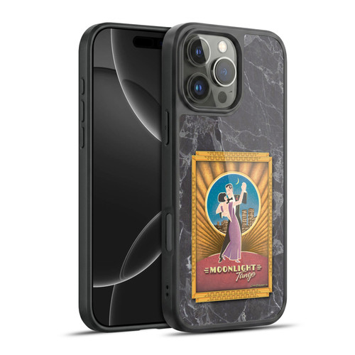 Larry Grossman Retro Collection Moonlight Tango Gel Armour Case For Apple iPhone 16 Pro Max
