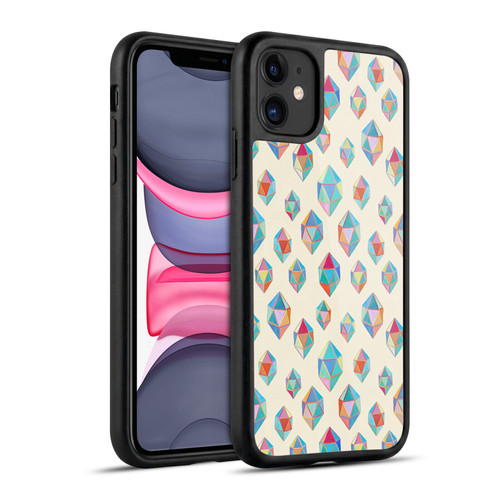 Micklyn Le Feuvre Patterns Floating Gems Gel Armour Case For Apple iPhone 11