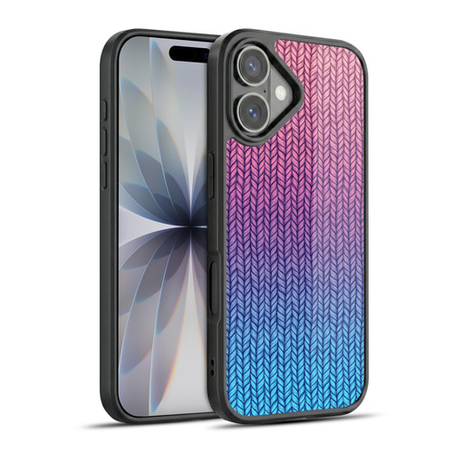 Micklyn Le Feuvre Patterns Chunky Knit Gel Armour Case For Apple iPhone 17