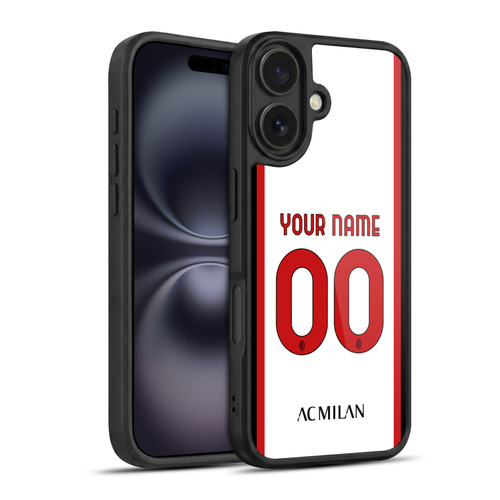 Custom Customised Personalised AC Milan 2022/23 Kit Away Gel Armour Case For Apple iPhone 16