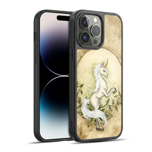 Amy Brown Mythical Unicorn Earth Gel Armour Case For Apple iPhone 14 Pro Max