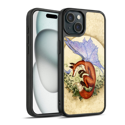Amy Brown Mythical Curiousity Fox Gel Armour Case For Apple iPhone 15