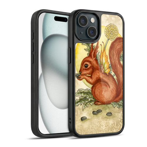 Amy Brown Mythical Fairy Squirrel Gel Armour Case For Apple iPhone 15