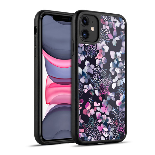 Ninola Floral Hydrangea Astronomical Gel Armour Case For Apple iPhone 11