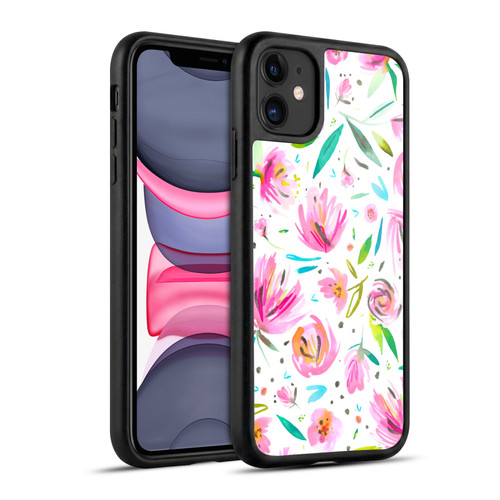 Ninola Floral Peonies Pink Gel Armour Case For Apple iPhone 11