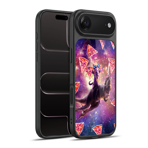 Random Galaxy Space Pizza Ride Thug Cat & Dinosaur Unicorn Gel Armour Case For Apple iPhone 17 Air