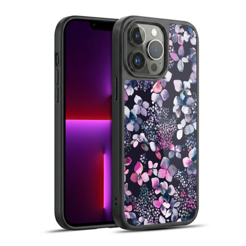 Ninola Floral Hydrangea Astronomical Gel Armour Case For Apple iPhone 13 Pro Max