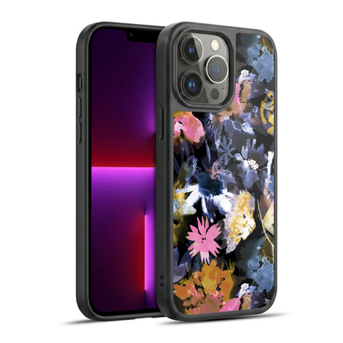 Ninola Floral Spring Memories Dark Gel Armour Case For Apple iPhone 13 Pro Max