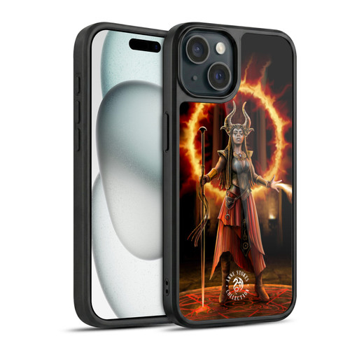 Anne Stokes Female Elementals Fire Gel Armour Case For Apple iPhone 15