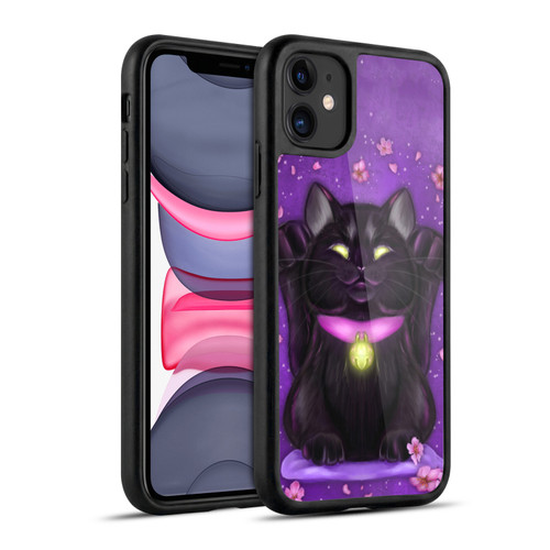 Ash Evans Black Cats Lucky Gel Armour Case For Apple iPhone 11
