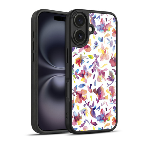 Ninola Floral Watery Hibiscus Gel Armour Case For Apple iPhone 16