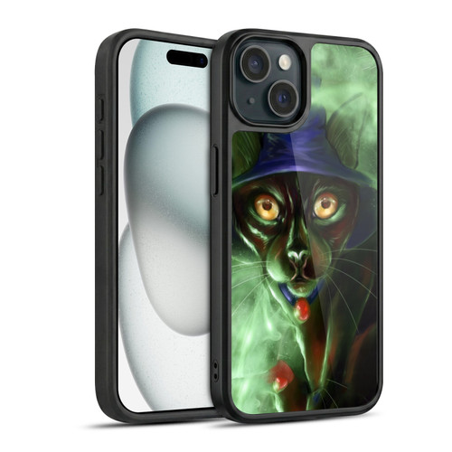 Ash Evans Black Cats Conjuring Magic Gel Armour Case For Apple iPhone 15