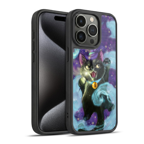 Ash Evans Black Cats Magic Witch Gel Armour Case For Apple iPhone 15 Pro