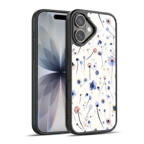 Ninola Floral Blue Soft Gel Armour Case For Apple iPhone 17