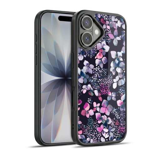 Ninola Floral Hydrangea Astronomical Gel Armour Case For Apple iPhone 17