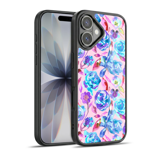 Ninola Floral Watercolour Summer Roses Gel Armour Case For Apple iPhone 17