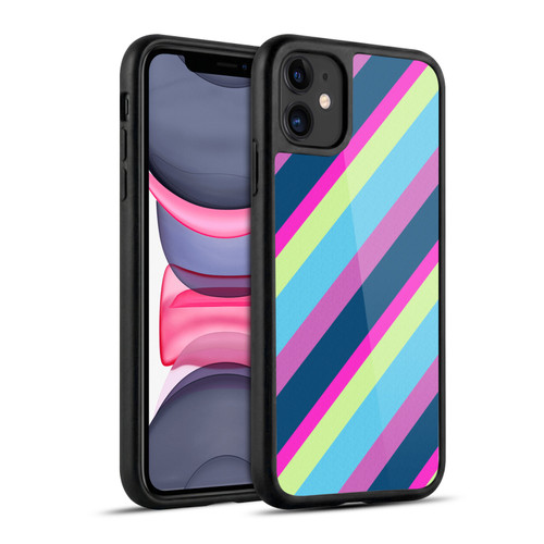 PLdesign Geometric Lines Gel Armour Case For Apple iPhone 11