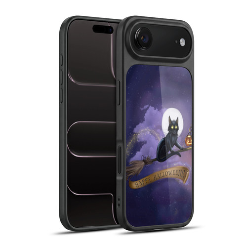 Ash Evans Black Cats Happy Halloween Gel Armour Case For Apple iPhone 17 Air