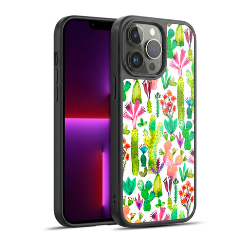 Ninola Summer Patterns Cacti Garden Gel Armour Case For Apple iPhone 13 Pro Max