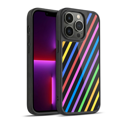 PLdesign Geometric Stripes Gel Armour Case For Apple iPhone 13 Pro