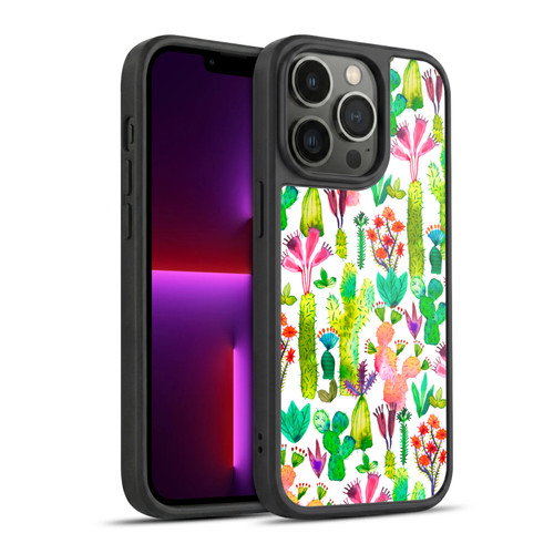 Ninola Summer Patterns Cacti Garden Gel Armour Case For Apple iPhone 13 Pro