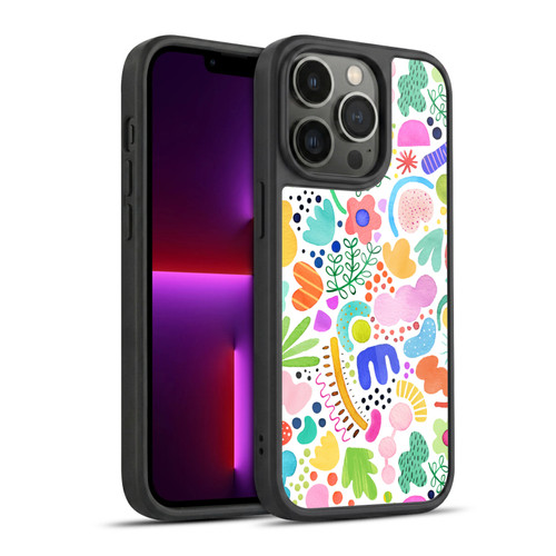 Ninola Summer Patterns Modern Bold Shapes Gel Armour Case For Apple iPhone 13 Pro