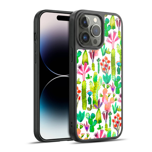 Ninola Summer Patterns Cacti Garden Gel Armour Case For Apple iPhone 14 Pro Max