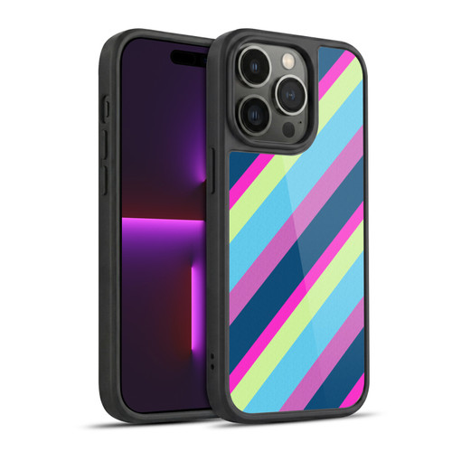 PLdesign Geometric Lines Gel Armour Case For Apple iPhone 14 Pro