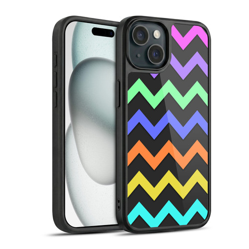 PLdesign Geometric Zigzag Gel Armour Case For Apple iPhone 15