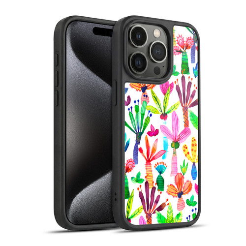 Ninola Summer Patterns Palms Garden Gel Armour Case For Apple iPhone 15 Pro