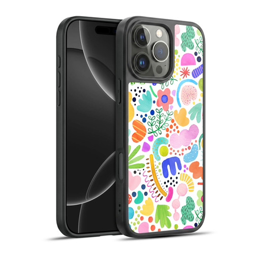 Ninola Summer Patterns Modern Bold Shapes Gel Armour Case For Apple iPhone 16 Pro Max