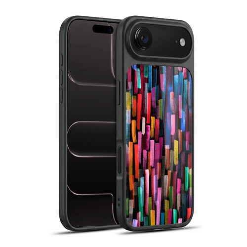 Ninola Summer Patterns Brushstrokes Black Gel Armour Case For Apple iPhone 17 Air