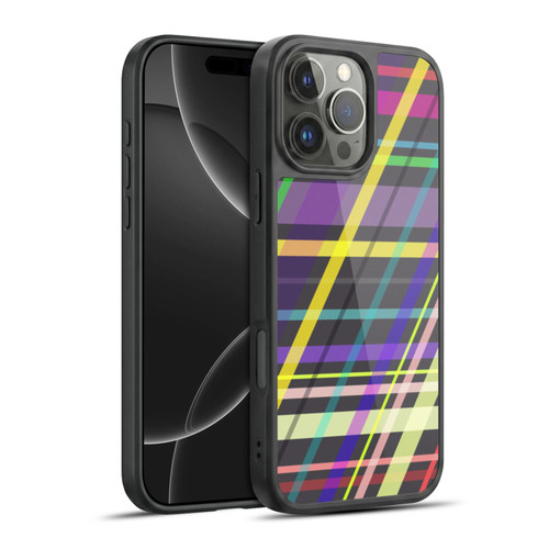 PLdesign Geometric Crossing Lines Gel Armour Case For Apple iPhone 16 Pro Max