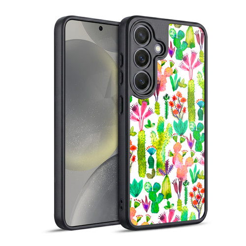 Ninola Summer Patterns Cacti Garden Gel Armour Case For Samsung Galaxy S24 5G