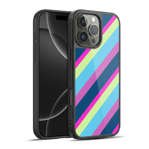 PLdesign Geometric Lines Gel Armour Case For Apple iPhone 16 Pro Max